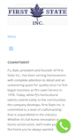 Mobile Screenshot of firststateinc.com